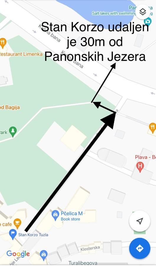 Ferienwohnung Korzo Tuzla Exterior foto